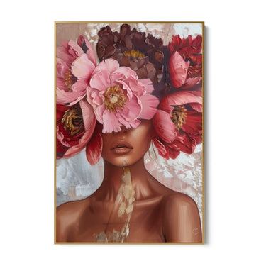 Quadro Stampa su Tela Riflessioni Floreali - CupidoDesign