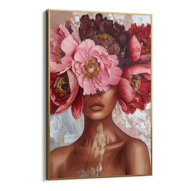 Quadro Stampa su Tela Riflessioni Floreali - CupidoDesign