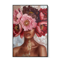 Quadro Stampa su Tela Riflessioni Floreali - CupidoDesign