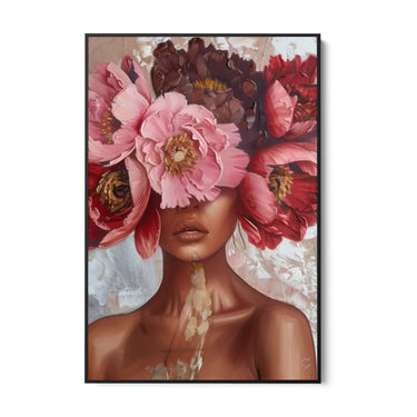 Quadro Stampa su Tela Riflessioni Floreali - CupidoDesign