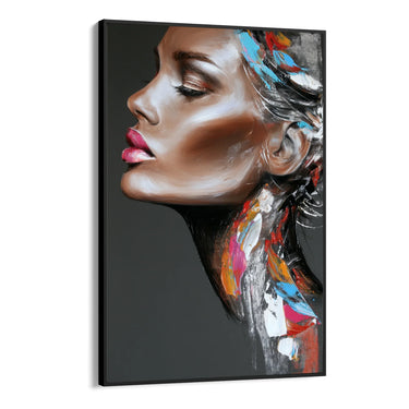 Quadro Stampa su Tela Riflesso Bronzo - CupidoDesign