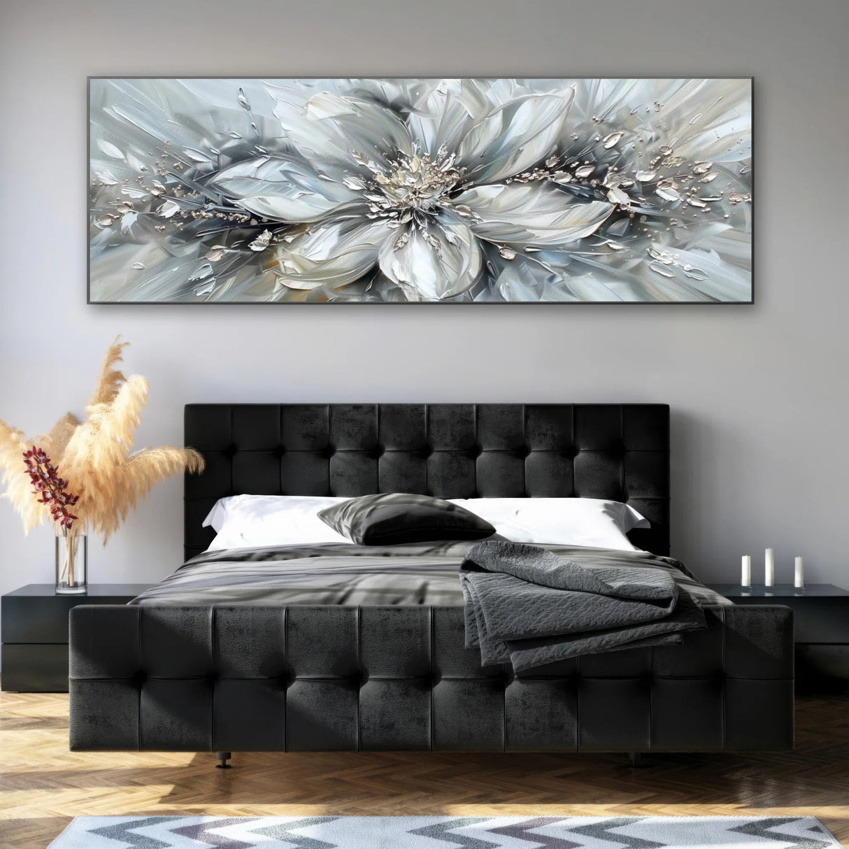 Quadro Stampa su Tela Ritmi Floreali - CupidoDesign