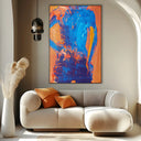Quadro Stampa su Tela Ritmi Liquidi - CupidoDesign