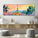 Quadro Stampa su Tela Ritmi Lontani - CupidoDesign