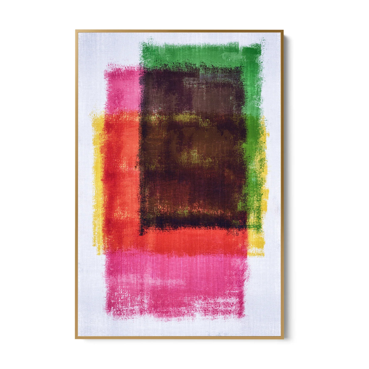 Quadro Stampa su Tela Ritmi Sovrapposti - CupidoDesign