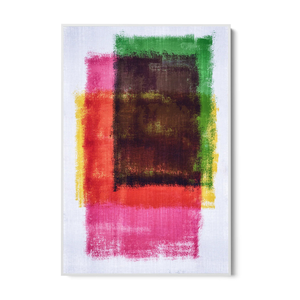 Quadro Stampa su Tela Ritmi Sovrapposti - CupidoDesign