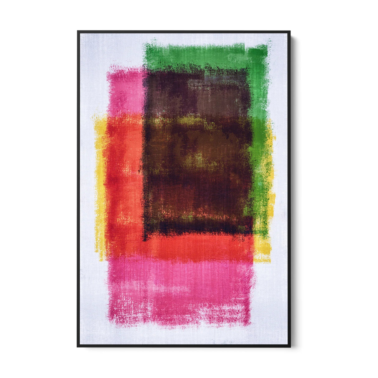 Quadro Stampa su Tela Ritmi Sovrapposti - CupidoDesign