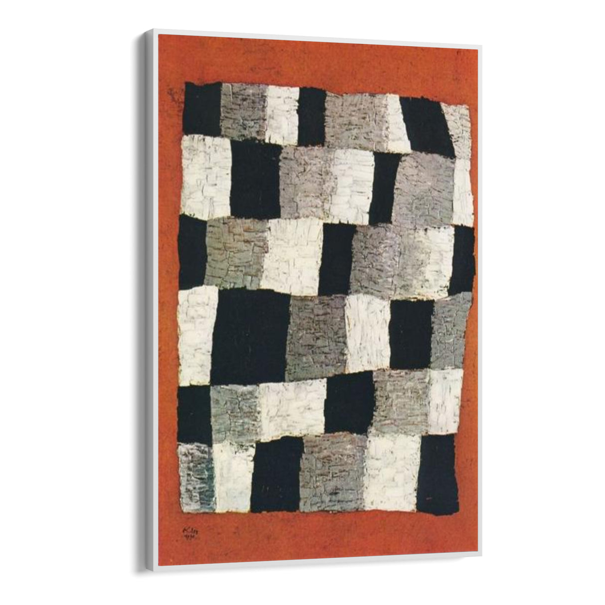 Quadro Stampa su Tela Ritmica, Paul Klee - CupidoDesign