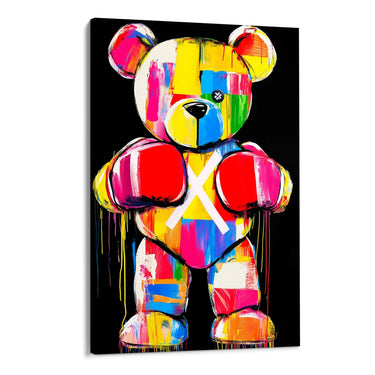 Quadro Stampa su Tela Ritmo Colorato - CupidoDesign