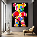 Quadro Stampa su Tela Ritmo Colorato - CupidoDesign