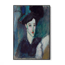 Quadro Stampa su Tela L'Ebrea, Amedeo Modigliani - CupidoDesign