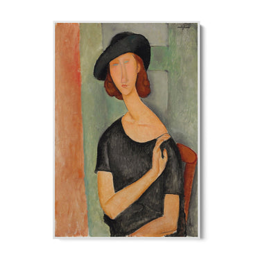 Quadro Stampa su Tela Jeanne Hebuterne, Amedeo Modigliani - CupidoDesign