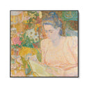 Quadro Stampa su Tela Ritratto della signora Marie Jeannette de Lange, Jan Toorop - CupidoDesign