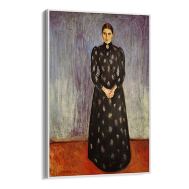 Quadro Stampa su Tela Ritratto di Inger Munch, Edvard Munch - CupidoDesign