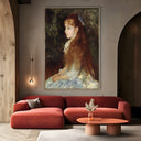 Quadro Stampa su Tela Ritratto di Irene Cahen d'Anversa, Pierre Auguste Renoir - CupidoDesign