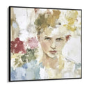 Quadro Stampa su Tela Ritratto tra i Fiori - CupidoDesign