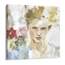 Quadro Stampa su Tela Ritratto tra i Fiori - CupidoDesign