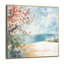 Quadro Stampa su Tela Riva Acquamarina - CupidoDesign