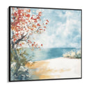 Quadro Stampa su Tela Riva Acquamarina - CupidoDesign