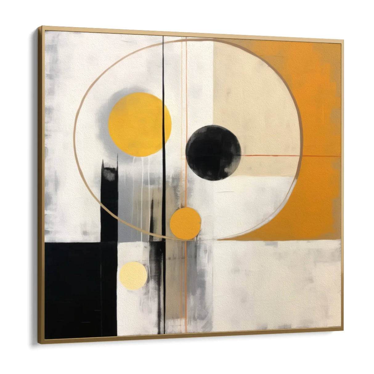 Quadro Stampa su Tela Rivelazioni Gialle - CupidoDesign