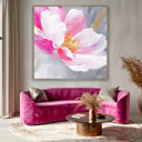 Quadro Stampa su Tela Rosa Inverno - CupidoDesign