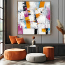 Quadro Stampa su Tela Rosa Soave - CupidoDesign