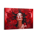 Quadro Stampa su Tela Rossa Passione - CupidoDesign