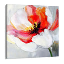 Quadro Stampa su Tela Rosso Carezza - CupidoDesign