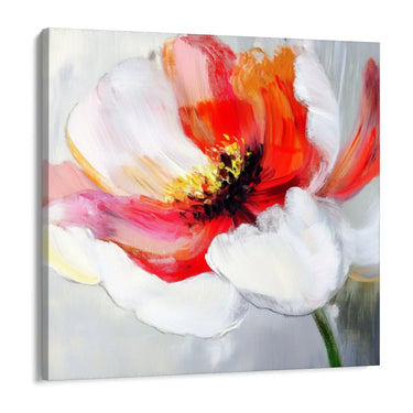 Quadro Stampa su Tela Rosso Carezza - CupidoDesign