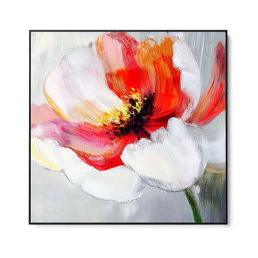 Quadro Stampa su Tela Rosso Carezza - CupidoDesign