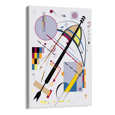 Quadro Stampa su Tela Rotte Parallele - CupidoDesign