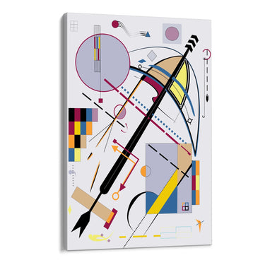 Quadro Stampa su Tela Rotte Parallele - CupidoDesign