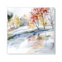 Quadro Stampa su Tela Ruscello d’Autunno - CupidoDesign