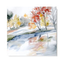 Quadro Stampa su Tela Ruscello d’Autunno - CupidoDesign