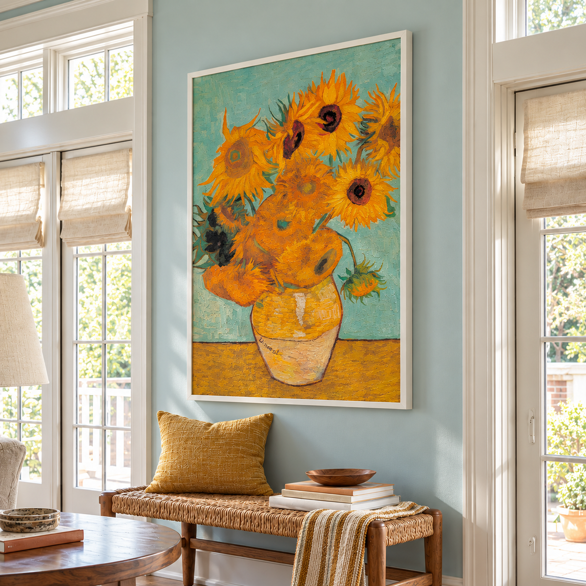Zonnebloemen II, Vincent van Gogh