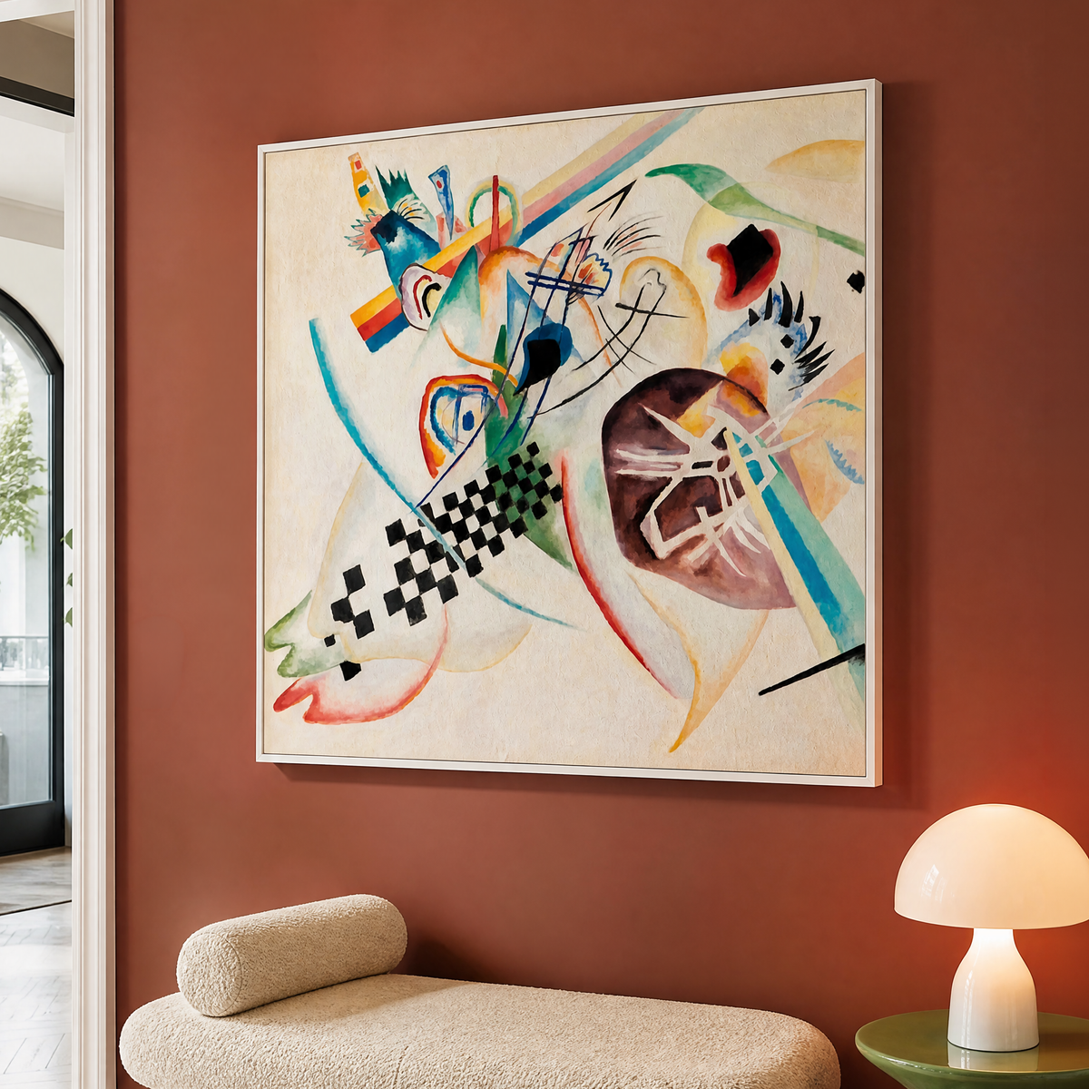 Su Bianco ll, Wassily Kandinsky