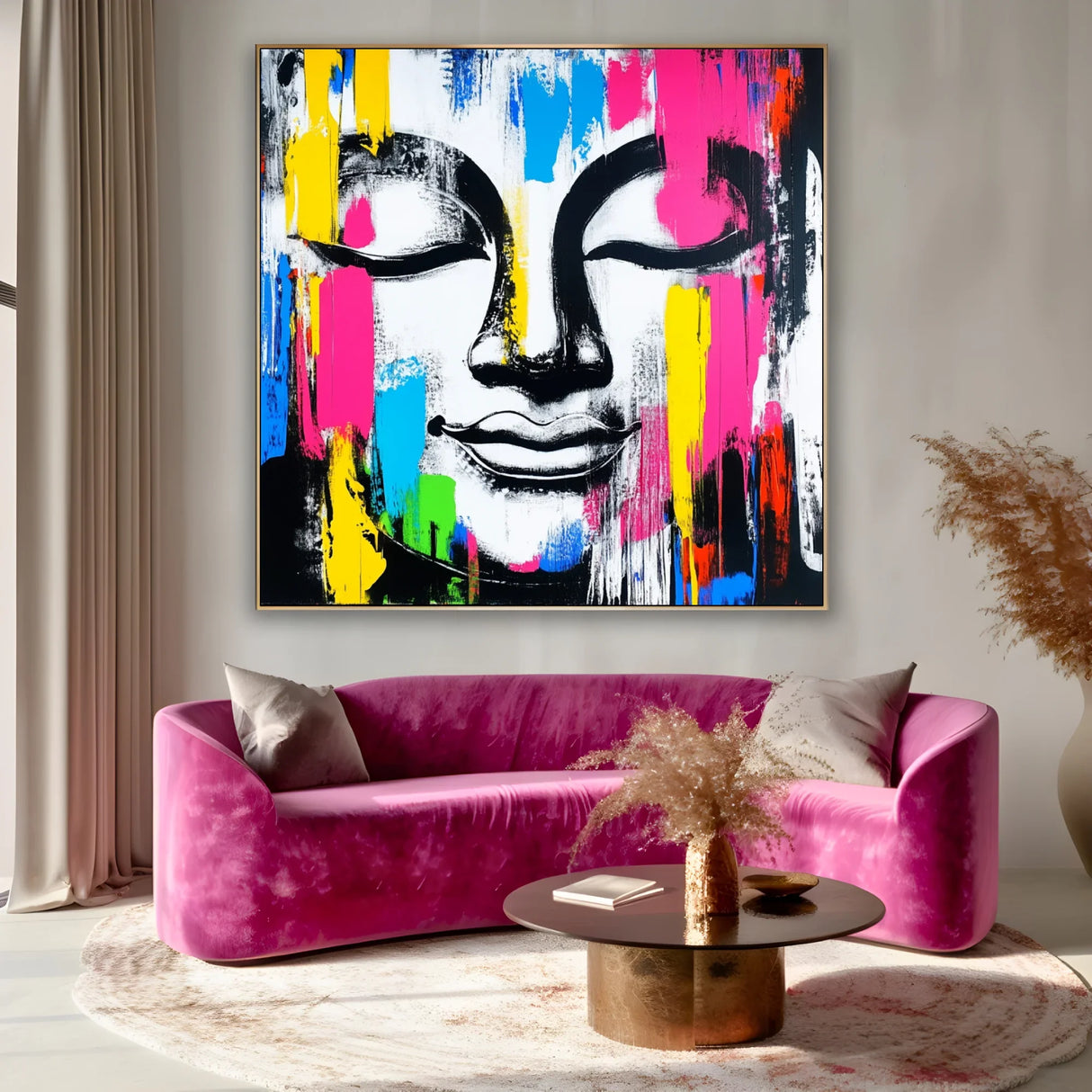 Quadro Stampa su Tela Saggio Silenzio - CupidoDesign