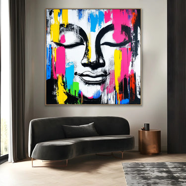 Quadro Stampa su Tela Saggio Silenzio - CupidoDesign