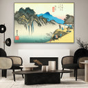 Quadro Stampa su Tela Sakanoshita, Utagawa Hiroshige - CupidoDesign
