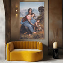 Quadro Stampa su Tela Sant'Anna con la Vergine e il Bambino, Leonardo da Vinci - CupidoDesign