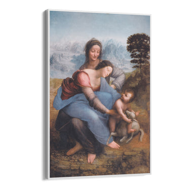 Quadro Stampa su Tela Sant'Anna con la Vergine e il Bambino, Leonardo da Vinci - CupidoDesign