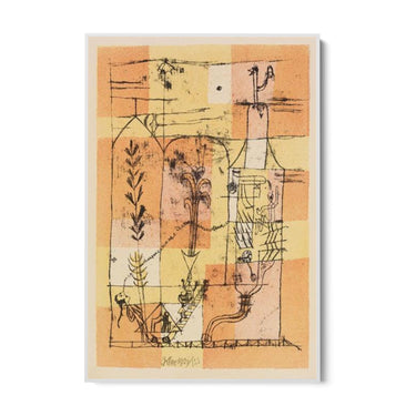 Quadro Stampa su Tela Scena Hoffmannesca, Paul Klee - CupidoDesign