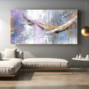 Quadro Stampa su Tela Scia Dorata - CupidoDesign
