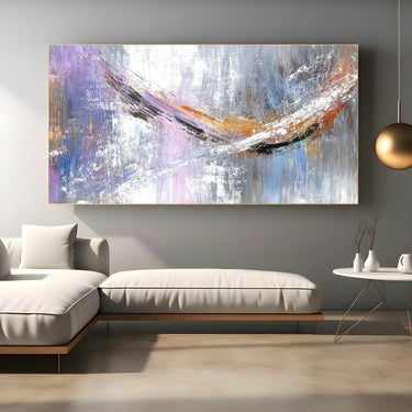 Quadro Stampa su Tela Scia Dorata - CupidoDesign
