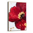 Quadro Stampa su Tela Scoppio Rosso - CupidoDesign