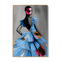 Quadro Stampa su Tela Scultura Nera - CupidoDesign
