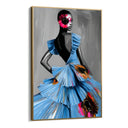 Quadro Stampa su Tela Scultura Nera - CupidoDesign