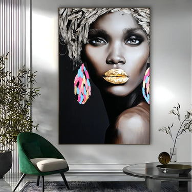 Quadro Stampa su Tela Scultura d’Ombra - CupidoDesign