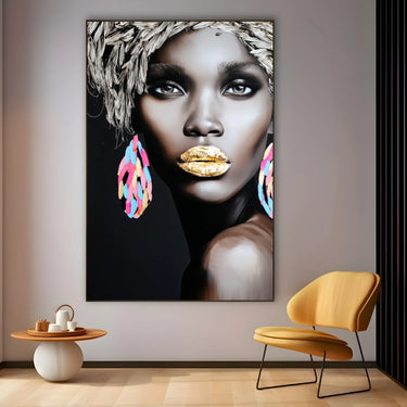 Quadro Stampa su Tela Scultura d’Ombra - CupidoDesign