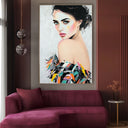 Quadro Stampa su Tela Seduzione Femminile - CupidoDesign
